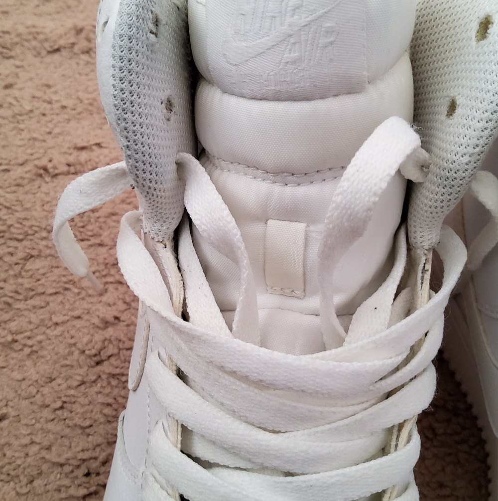 🔥Nike Air Force 1 '07 Mens White Sneakers Size 7.5🔥 - Picture 15 of 16